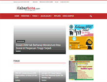 Tablet Screenshot of kabarkota.com